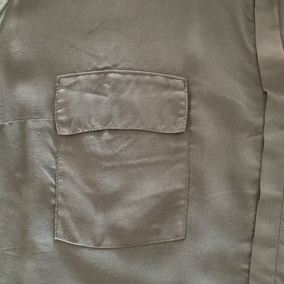 Splendid olive green button down shirt - Picture 3 of 4